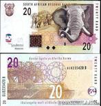 zuid afrika 20 rand 2005 unc afb. olifant, Postzegels en Munten, Bankbiljetten | Afrika, Zuid-Afrika, Verzenden