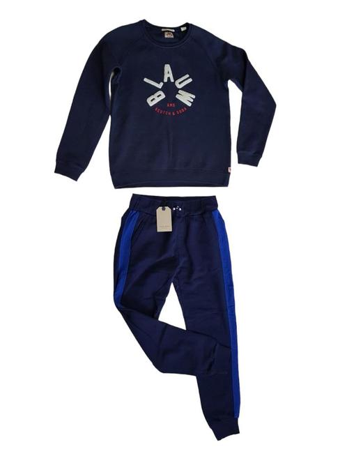 Geweldige blauwe SCOTCH & SODA jongens sweater mt 14/164., Kinderen en Baby's, Kinderkleding | Maat 164, Zo goed als nieuw, Jongen