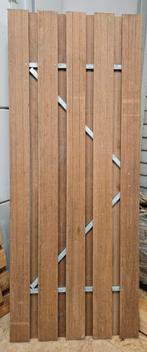 Houten Tuindeur 88x220cm - Nieuw, Ophalen, 200 cm of meer, Minder dan 100 cm, Nieuw