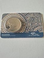 Henk schiffmacher penning in coincard, Ophalen of Verzenden, Koningin Beatrix, Euro's