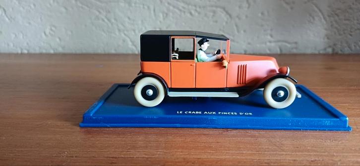 Le Taxi rouge Tintin Kuifje auto 1:43, Hobby en Vrije tijd, Modelauto's | 1:43, Zo goed als nieuw, Auto, Overige merken, Ophalen of Verzenden