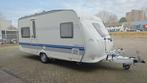 Caravan Hobby de Luxe 460 UFE, mover en supercompleet!, Caravans en Kamperen, Caravans, Hobby, Bedrijf, Vast bed, 4 tot 5 meter