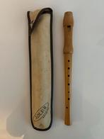 Vintage Adler Blokfluit - Jaren '80, Muziek en Instrumenten, Blaasinstrumenten | Blokfluiten, Ophalen of Verzenden, Gebruikt, Sopraan of Sopranino