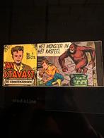 Jan Stavast - Het Monster in het Kasteel #1, Boeken, Meerdere stripboeken, Ophalen of Verzenden, Gelezen