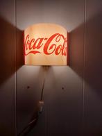 Vintage Coca-Cola wandlampje jaren 60/70, Ophalen of Verzenden, Gebruikt