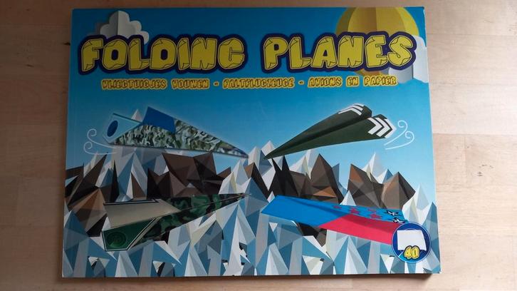 Folding Planes - Vliegtuigjes vouwen!, Boeken, Hobby en Vrije tijd, Zo goed als nieuw, Scrapbooking en Knutselen, Geschikt voor kinderen