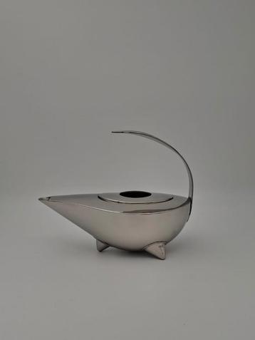 Naoko rvs 'Alladin' theepot, C. Jørgensen voor Bodum, 1980s beschikbaar voor biedingen