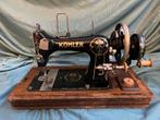 Köhler Naaimachine in Reiskoffer - Vintage, Antiek en Kunst, Antiek | Naaimachines, Ophalen of Verzenden