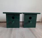 Tekoop mezen huisjes de kleur is groen, Ophalen, Zo goed als nieuw
