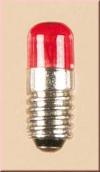 Gloeilamp Cylinder E 5,5 16V 0,05 A rood, Ophalen of Verzenden, Nieuw, Gelijkstroom of Wisselstroom, Overige merken