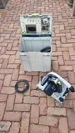 festool TS 75 EBQ-Plus, Ophalen, Invalzaag, Zo goed als nieuw, 30 tot 70 mm
