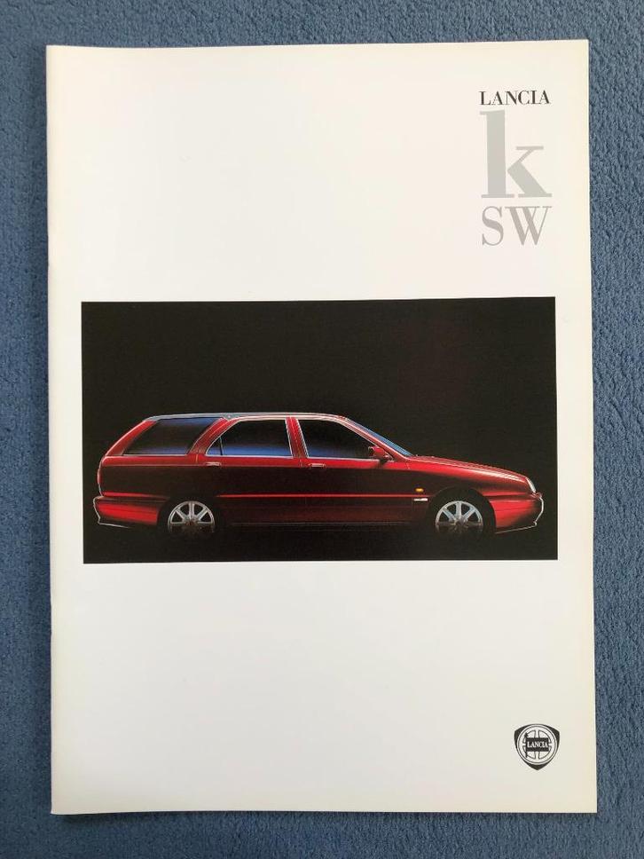 Lancia k SW groot formaat folder 1998, Boeken, Auto's | Folders en Tijdschriften, Nieuw, Overige merken, Ophalen of Verzenden