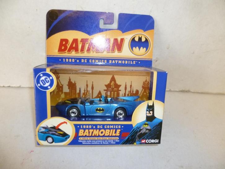 Corgi Batman Batmobile BMBV1 DC Comics 1:43 film modelauto, Verzamelen, Film en Tv, Nieuw, Film, Beeldje, Replica of Model, Ophalen of Verzenden