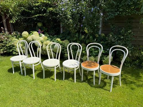 6x brocante stoel model thonet no. 14, Antiek en Kunst, Antiek | Meubels | Stoelen en Banken, Ophalen
