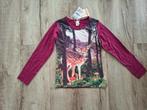Prachtige nieuwe bordeaux rode longsleeve van Wild, 122/128., Wild, Meisje, Nieuw, Ophalen of Verzenden