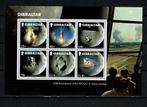 gibraltar 2019 pf blok apollo 11 ruimtevaart space, Ophalen of Verzenden, Postfris, Overige thema's
