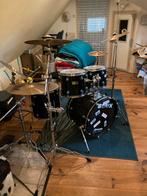 Basix Drumstel met Zildjian ZXT & Dubbel Pedaal, Muziek en Instrumenten, Drumstellen en Slagwerk, Ophalen, Gebruikt, Overige merken