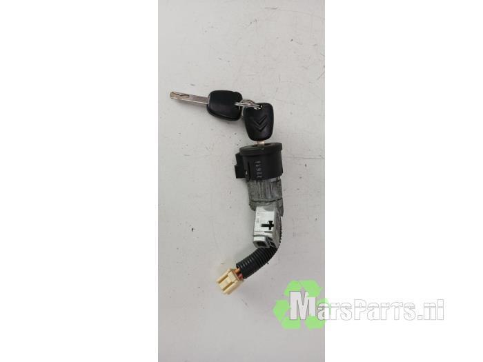 Kontaktslot + Sleutel van een Citroen C1, Auto-onderdelen, Overige Auto-onderdelen, Citroën, Gebruikt, 3 maanden garantie, Ophalen of Verzenden