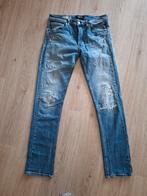 Replay gover straight fit W33, Kleding | Heren, Ophalen of Verzenden, Zo goed als nieuw, Blauw, W33 - W34 (confectie 48/50)