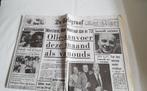 Telegraaf krant heruitgave 1e uitgave, Ophalen of Verzenden, Zo goed als nieuw