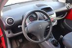 Peugeot 107 1.0-12V XS | Radio CD | Elektr. Ramen | 5 Deurs, Auto's, Peugeot, Voorwielaandrijving, Stof, Gebruikt, Zwart