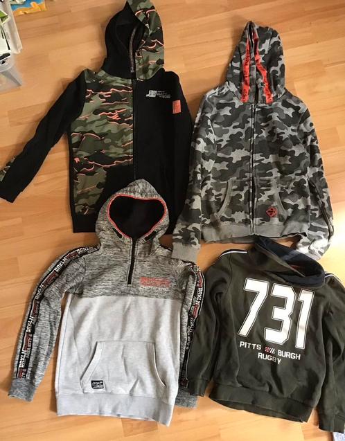4 truien / vesten maat 146-152 en 158-164, Kinderen en Baby's, Kinderkleding | Maat 146, Zo goed als nieuw, Jongen, Trui of Vest