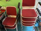 6 Marko Stapelstoelen, Huis en Inrichting, Stoelen, Ophalen, Gebruikt, Metaal, Vijf, Zes of meer stoelen