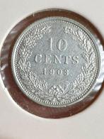 10 cent 1903, zilver (4), Postzegels en Munten, Munten | Nederland, Zilver, 10 cent, Ophalen of Verzenden