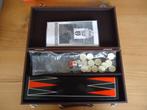 Backgammon Koffer, Een of twee spelers, Ophalen of Verzenden, Nieuw