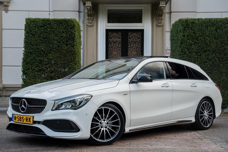 Mercedes-Benz CLA-klasse Shooting Brake 200 PANO | WHITEART, Auto's, Mercedes-Benz, Bedrijf, Te koop, CLA, ABS, Achteruitrijcamera