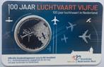Luchtvaart Vijfje 2019 BU kwaliteit in coincard, Ophalen of Verzenden, Koningin Beatrix, Euro's, Losse munt