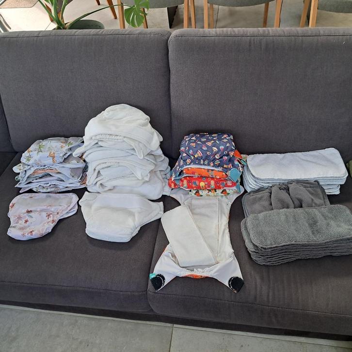 Wasbare luiers, Kinderen en Baby's, Badjes en Verzorging, Gebruikt, Overige typen, Overige merken, Ophalen of Verzenden
