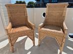 2 Rotan Tuinstoelen - Gratis!, Ophalen, Gebruikt, Rotan