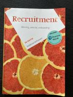 Recruitment, 3e editie, Nieuw!, Boeken, Ophalen of Verzenden, Gamma, Nieuw, HBO