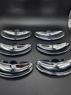 Set van 6 Mid Century verchroomde gratenbakjes, Antiek en Kunst, Ophalen of Verzenden