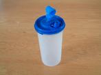 tupperware schenkbeker beker blauw deksel 650.ml nr.1, Huis en Inrichting, Keuken | Tupperware, Ophalen of Verzenden, Blauw, Beker of Kan