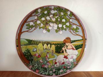 Antiek Art Nouveau Bord Villeroy & Boch beschikbaar voor biedingen