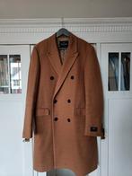 Scotch & Soda winterjas trenchcoat overjas bruin beige M, Kleding | Heren, Jassen | Winter, Ophalen of Verzenden, Zo goed als nieuw