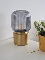 Tafellamp Ikea SOLKLINT (Goud/Messing), Minder dan 50 cm, Zo goed als nieuw, Ophalen