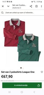 2 polo's, nieuw nog in verpakking. Maat 5xl, Ophalen of Verzenden, Nieuw, Overige maten