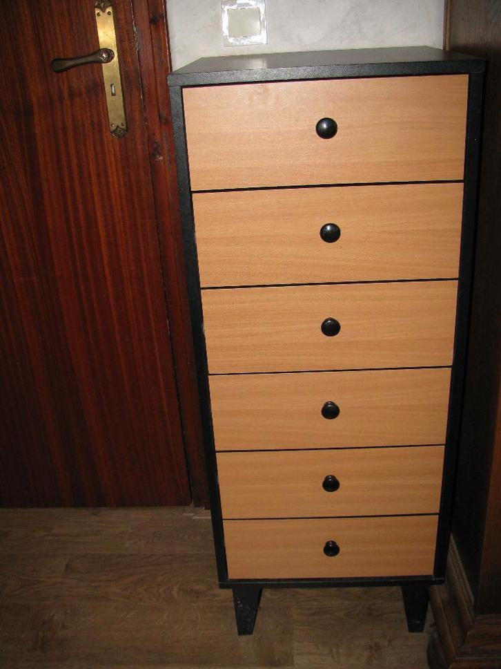 2 ladenkastjes, Huis en Inrichting, Kasten | Ladekasten, Zo goed als nieuw, 100 tot 150 cm, Minder dan 50 cm, 25 tot 50 cm, Overige houtsoorten