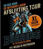 2 kaartjes Bökkers afsluiting tour, Tickets en Kaartjes, Twee personen