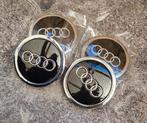 Audi naafdoppen 69 mm Zwart set van 4 - 4B0601170A, Nieuw, Ophalen of Verzenden, Audi