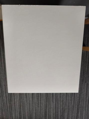 Set van 2 Ikea Malm nachtkastjes - wit , 40x48x55 - afbeelding 2