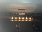 Lucide hanglamp Fabian zwart 120 x 25 cm, Ophalen, Zo goed als nieuw, Metaal, 75 cm of meer