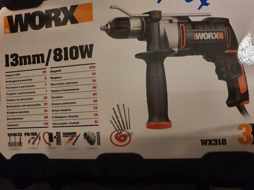 Nieuw in doos, Worx klopboormachine, Doe-het-zelf en Verbouw, Gereedschap | Boormachines, Nieuw, Boormachine, 600 watt of meer