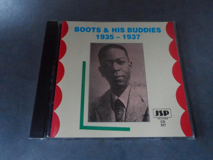 Boots and His Buddies – 1935-1937 - CD, Cd's en Dvd's, Cd's | Jazz en Blues, Gebruikt, Jazz, Voor 1940, Verzenden