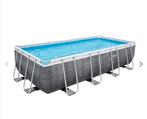 Compleet Bestway zwembad met zoutwatersysteem en warmtepomp, Ophalen, Gebruikt, 200 tot 300 cm, 80 tot 120 cm