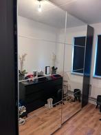 Ikea AULI Schuifdeur, set van 2, spiegelglas, 200x236 cm, Huis en Inrichting, Kasten | Kledingkasten, Ophalen, Zo goed als nieuw