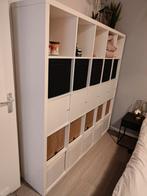 Ikea Kallax 5x5 vakken wit, Ophalen, Gebruikt, 150 tot 200 cm, 150 tot 200 cm
